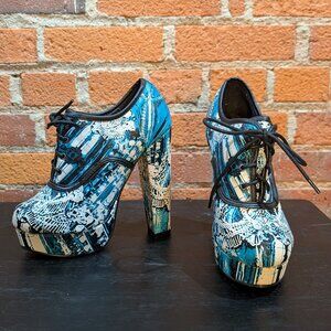 Iorn Fist Justina Posey Lace Up Heel